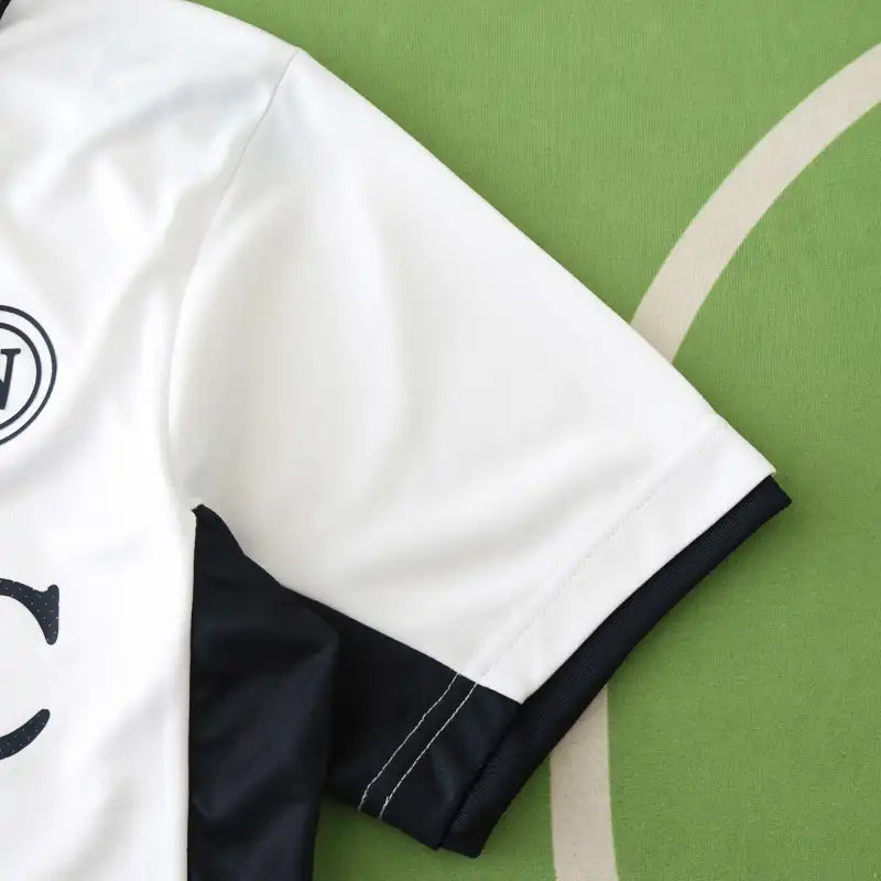 SSC Napoli Away Jersey 2024/25 – Fan Version | White & Black Football Kit