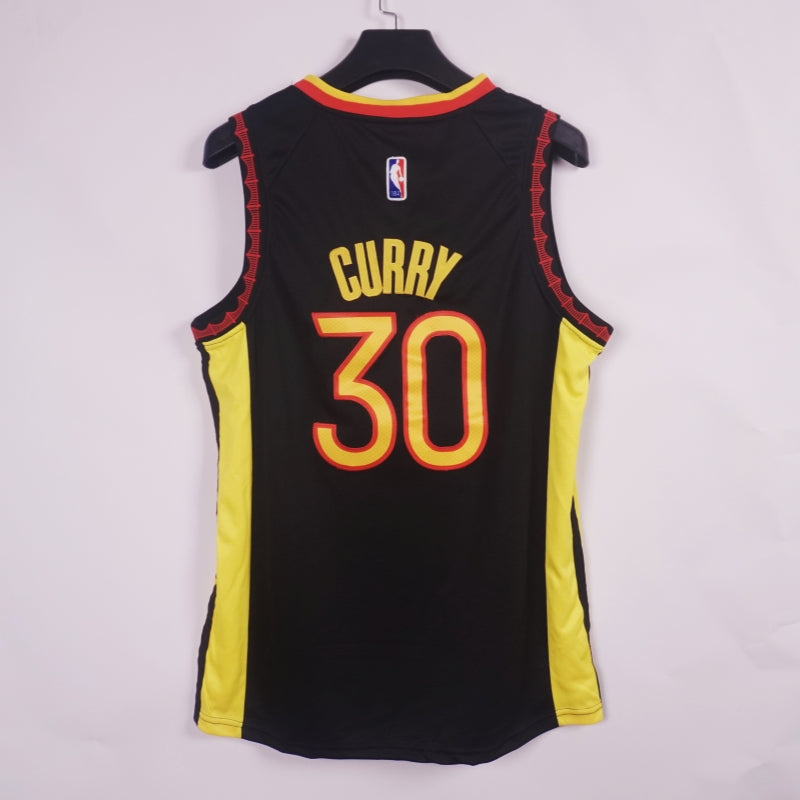 Stephen Curry #30 Golden State Warriors Black Bay Bridge City Edition Swingman Jersey