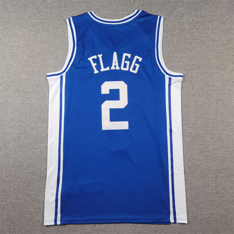 Cooper Flagg #2 Duke Blue Devils Royal Blue Game Replica Basketball Jersey – NCAA ACC