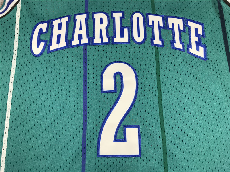 Men's Charlotte Hornets Larry Johnson 1992-93 Hardwood Classics Swingman Jerseys