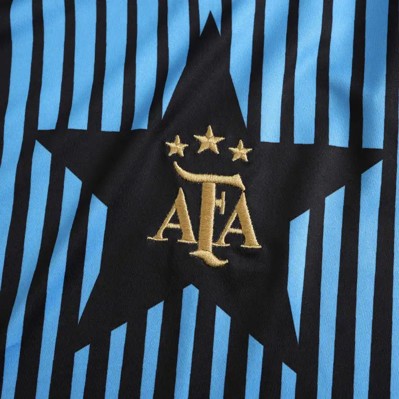 Argentina National Team Black Training Jersey Fan Version 2024