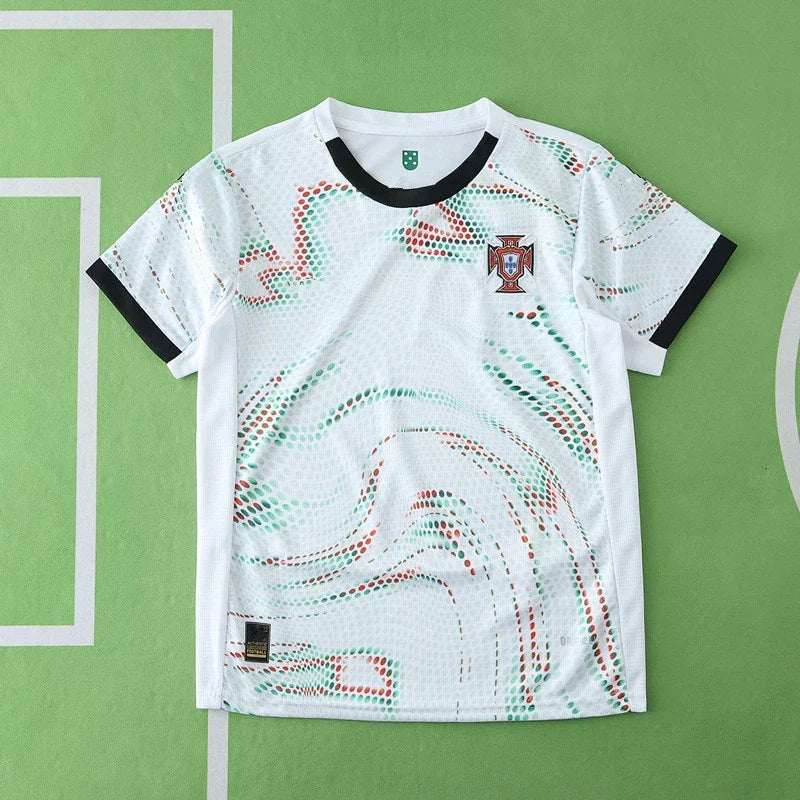 Portugal Away Kids Kit 2025/26 | Children's Football Jersey with Player Name & Number