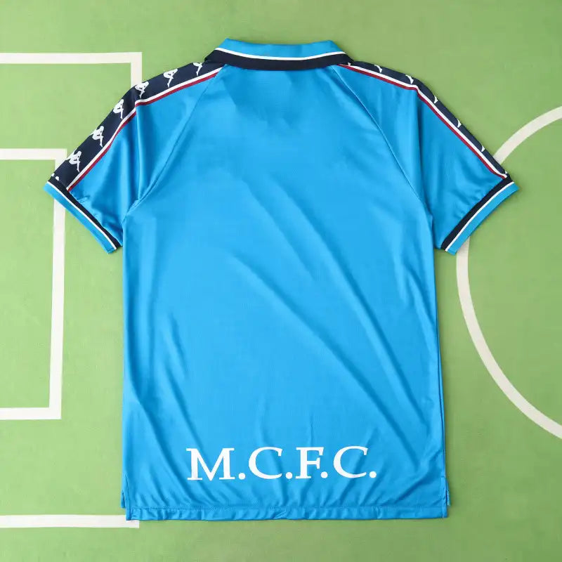 Manchester City FC Home Retro Fan Version Jersey 1997/98