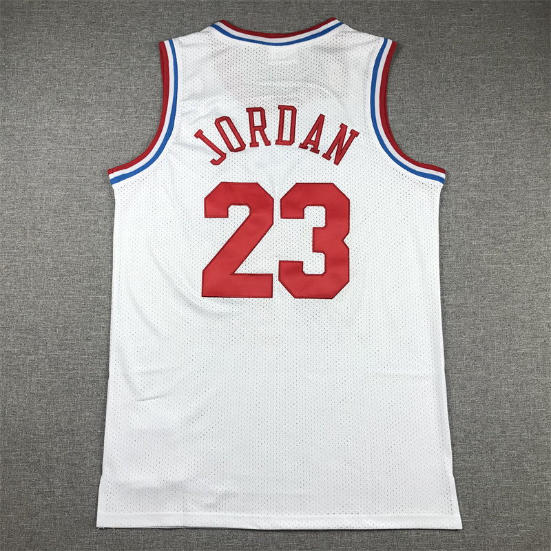 Michael Jordan #23 1991 NBA All-Star Game Mitchell & Ness White Hardwood Classics Authentic Jersey