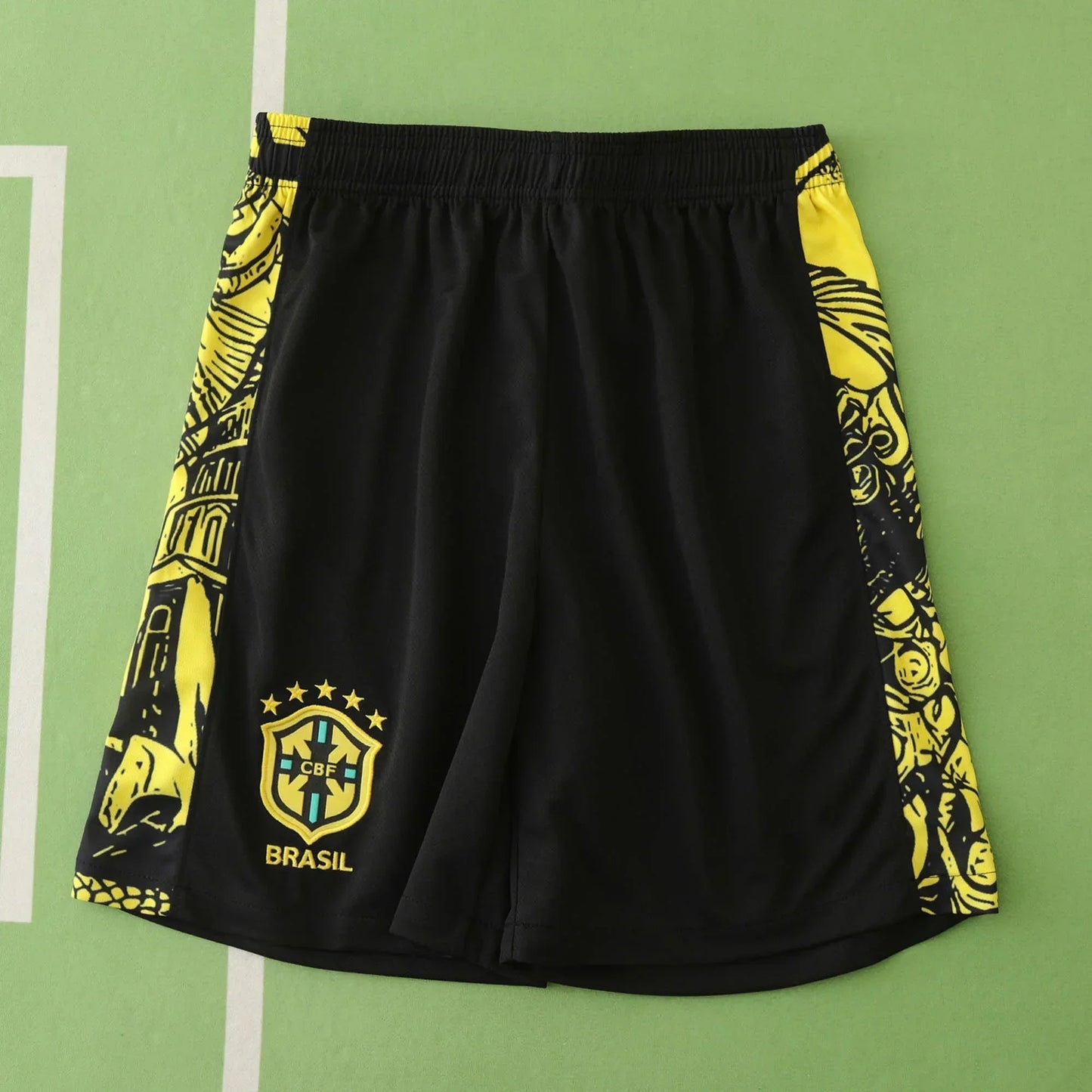 Brazil Gabriel Jesus #9 Football Shorts 2024/25 | Seleção Fan Gear