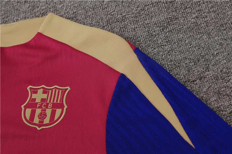 FC Barcelona Training Suit 2024/25 | Red & Blue Tracksuit Set