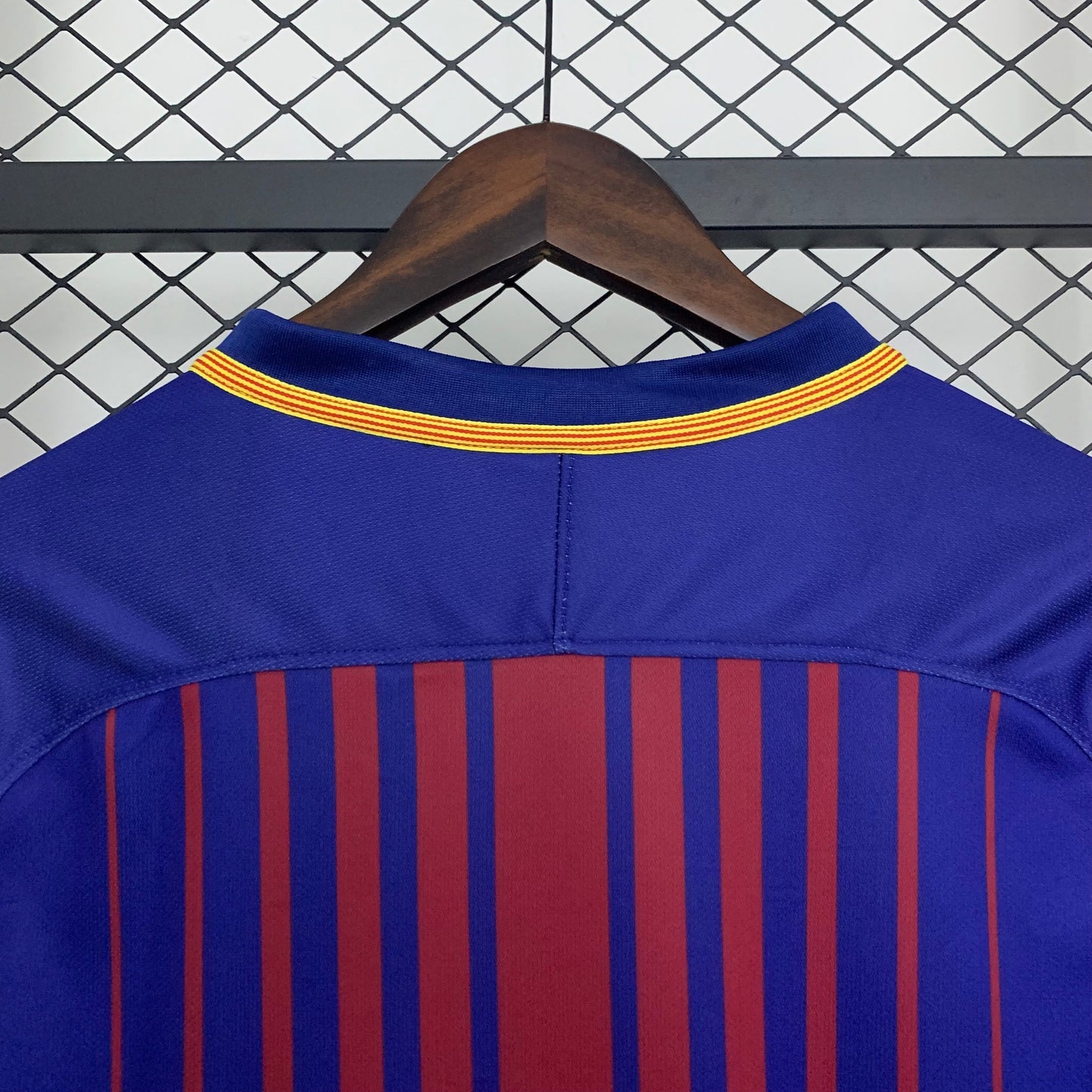 BARCELONA 2017 - 2018 HOME JERSEY LONG SLEEVED