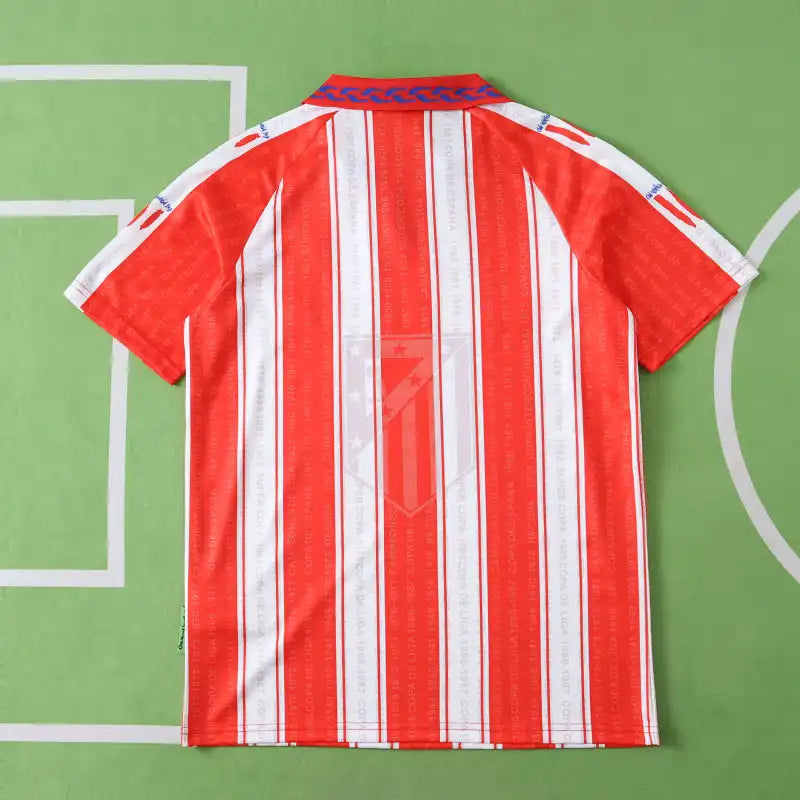 Atlético de Madrid Home Retro Jersey 1995/96 – Fan Edition
