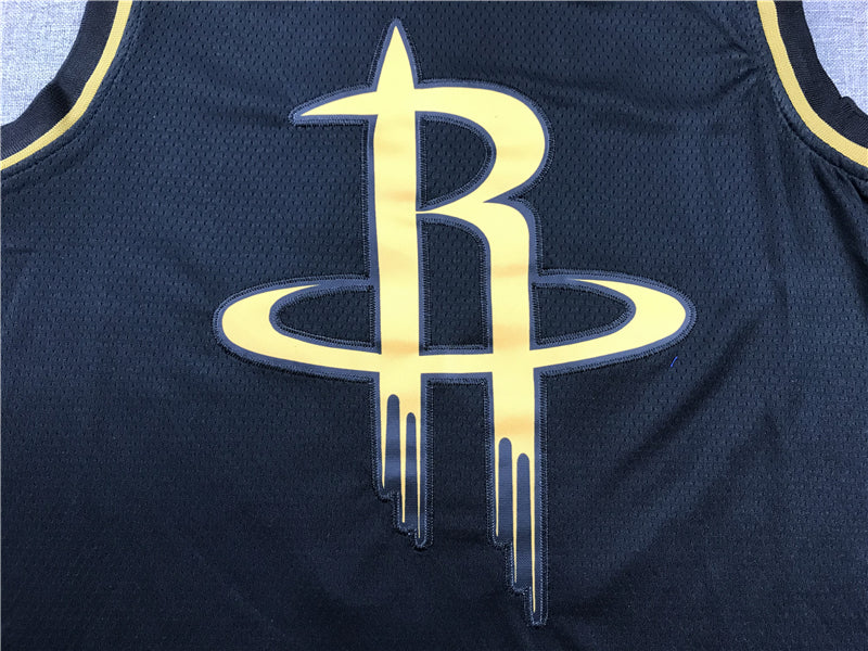Men's Houston Rockets James Harden #13 NBA Black Replica Player Jerseys