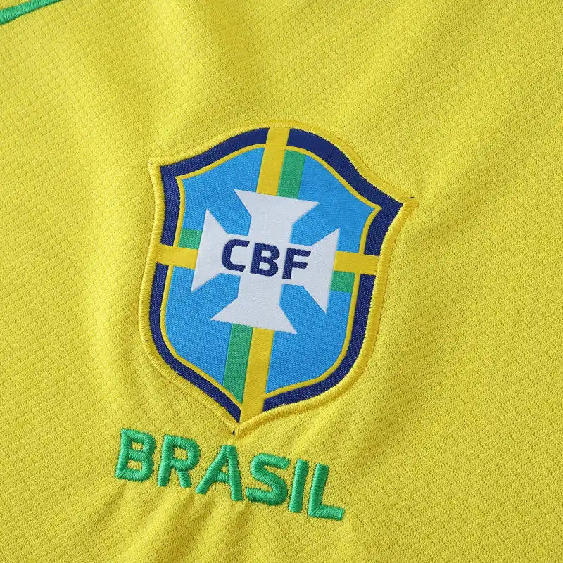 Brazil Home 2025/26 – Men's Football Jersey | Fan Version | Vini Jr, Neymar, Rodrygo, Raphinha, Endrick & More