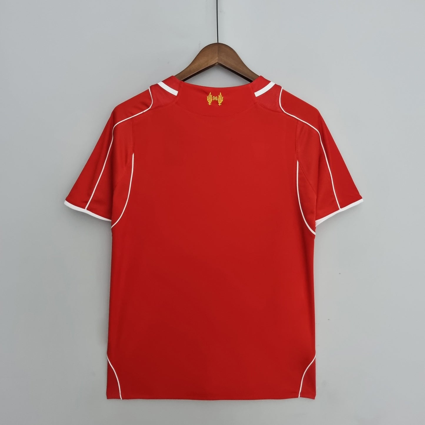 Liverpool 2014-15 Home Jersey – Red Warrior Standard Chartered Fan Version Premier League Football Shirt
