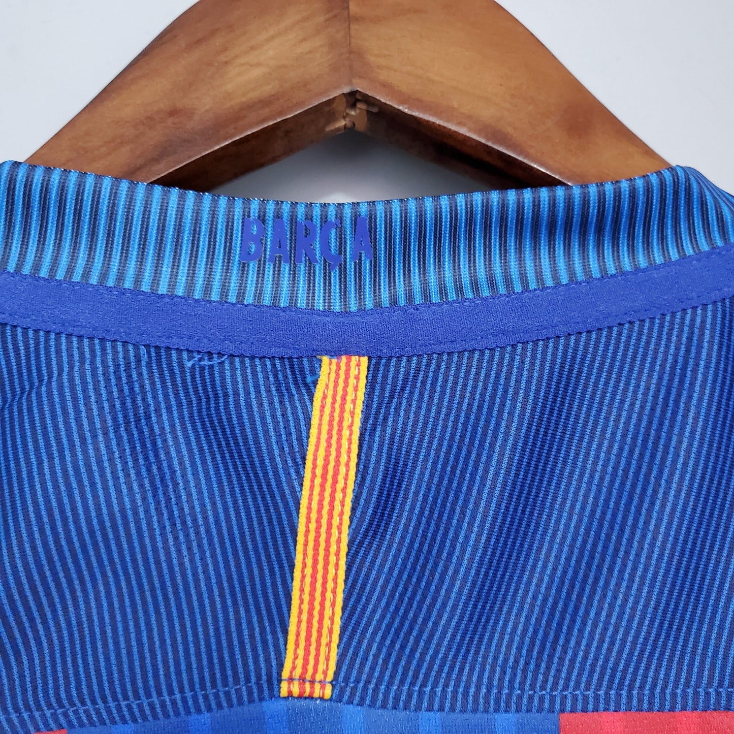 FC Barcelona 2016-17 Home Jersey – Blue Red Stripe Nike Qatar Airways Retro Football Shirt | MSN Last Season