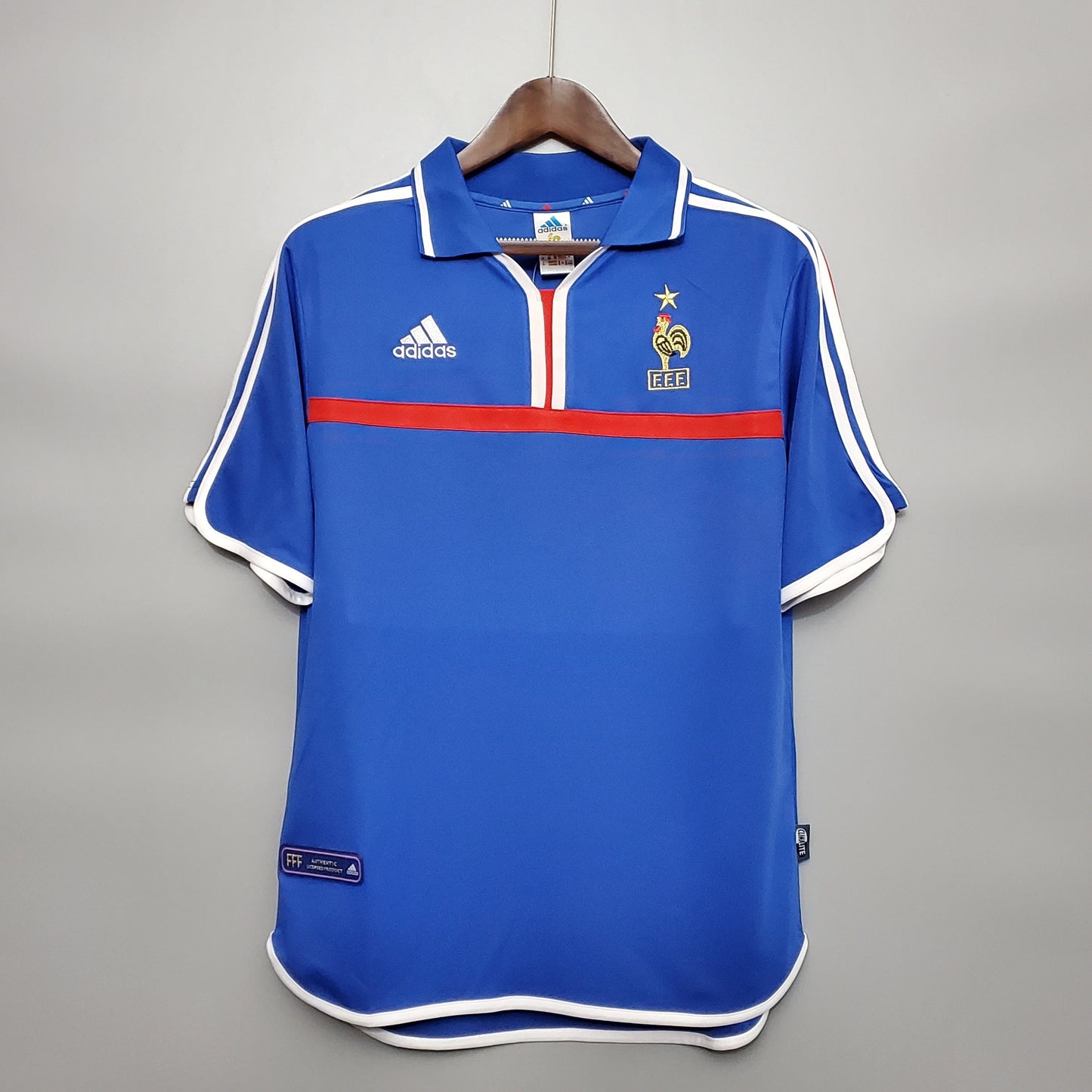 France 2000 Home Retro Jersey – Euro 2000 Winners Adidas Blue One Star Kit | Zidane Era Les Bleus