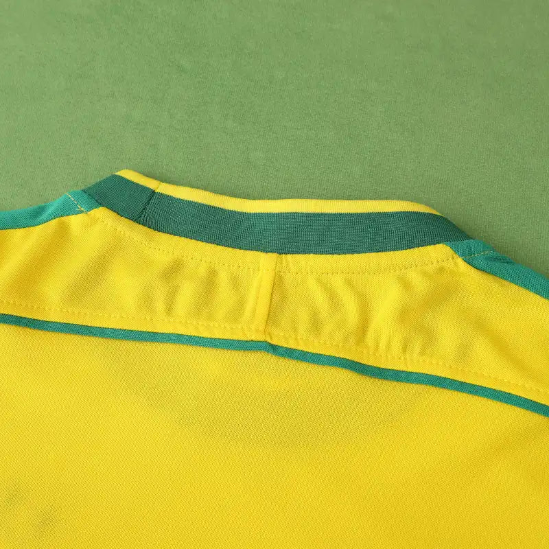 Brazil Home Retro Fan Jersey 1998 | R9 Ronaldo #9 | 1998 FIFA World Cup