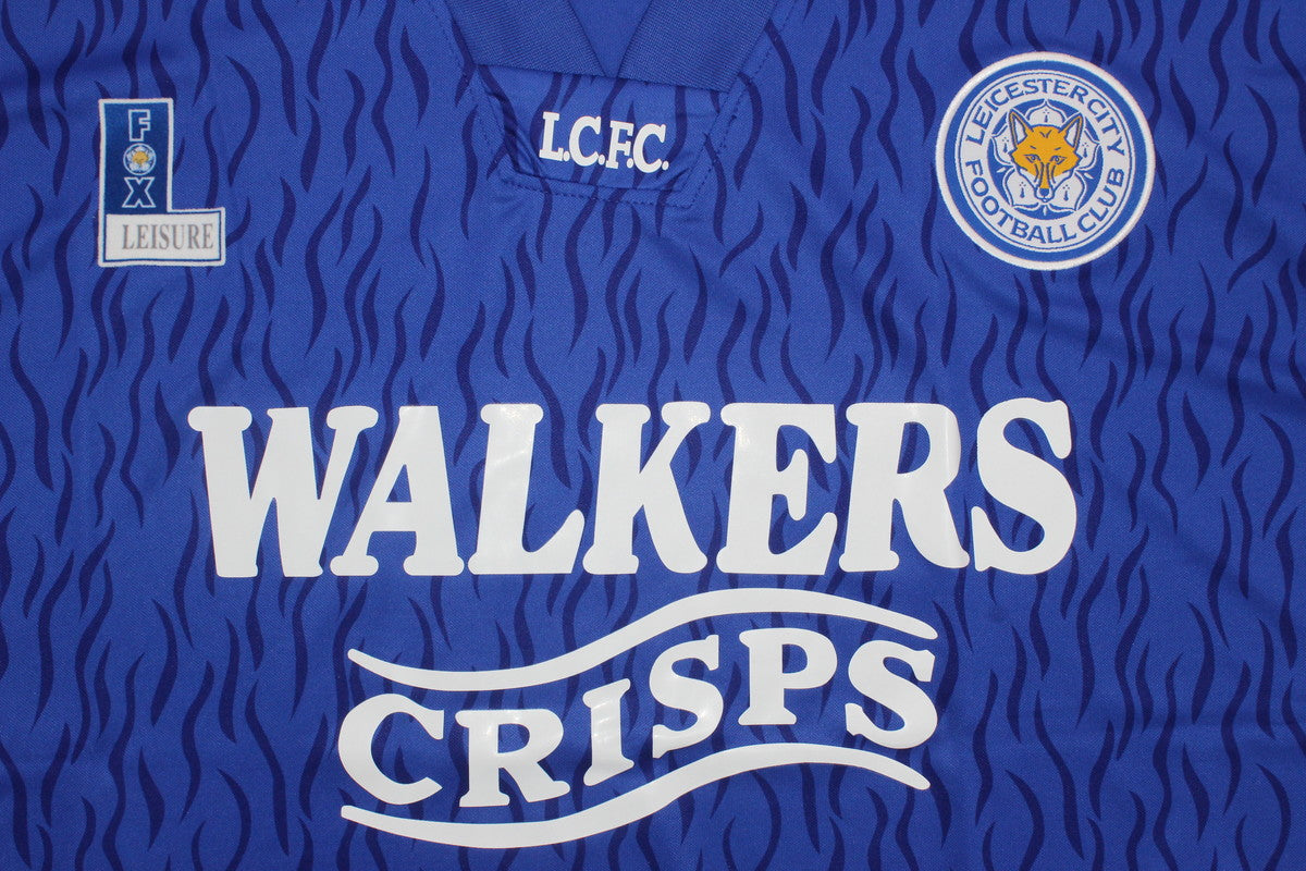 Leicester City 1992 - 94 Home Jersey