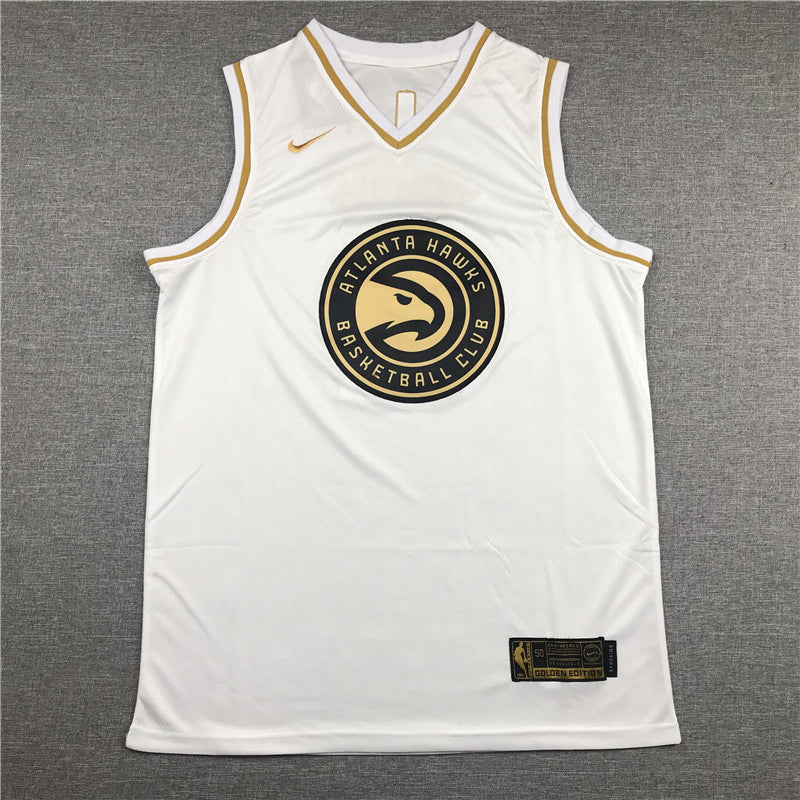 Men's Atlanta Hawks Trae Young #11 White Swingman Jerseys