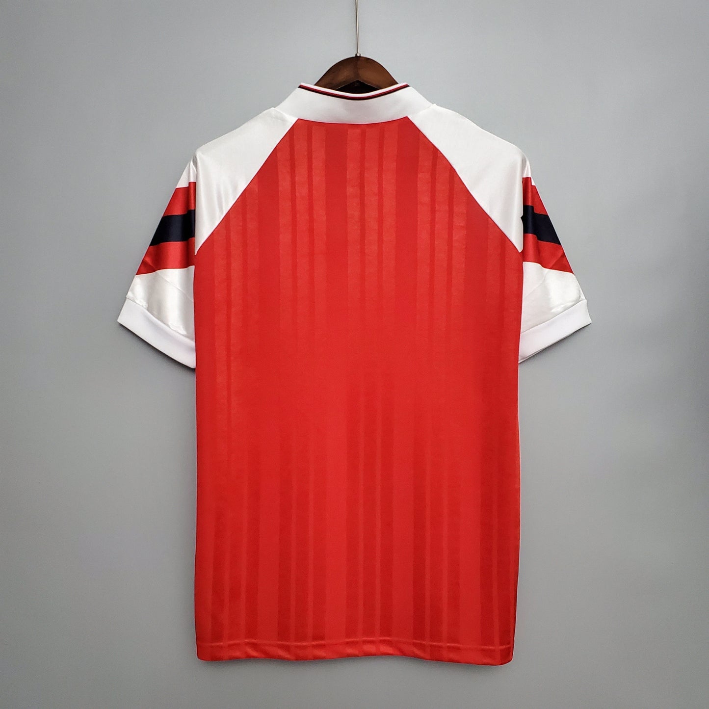 Arsenal 1992-93 Home Retro Jersey – Premier League Debut | Adidas Equipment Red JVC Kit