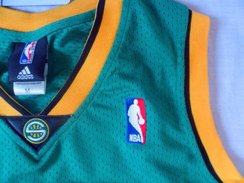 Kevin Durant #35 Seattle SuperSonics Green Retro Fan Edition Jersey – Adidas Swingman