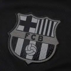 FC Barcelona Away Shorts 2025/26 — Black with Purple Side Stripe
