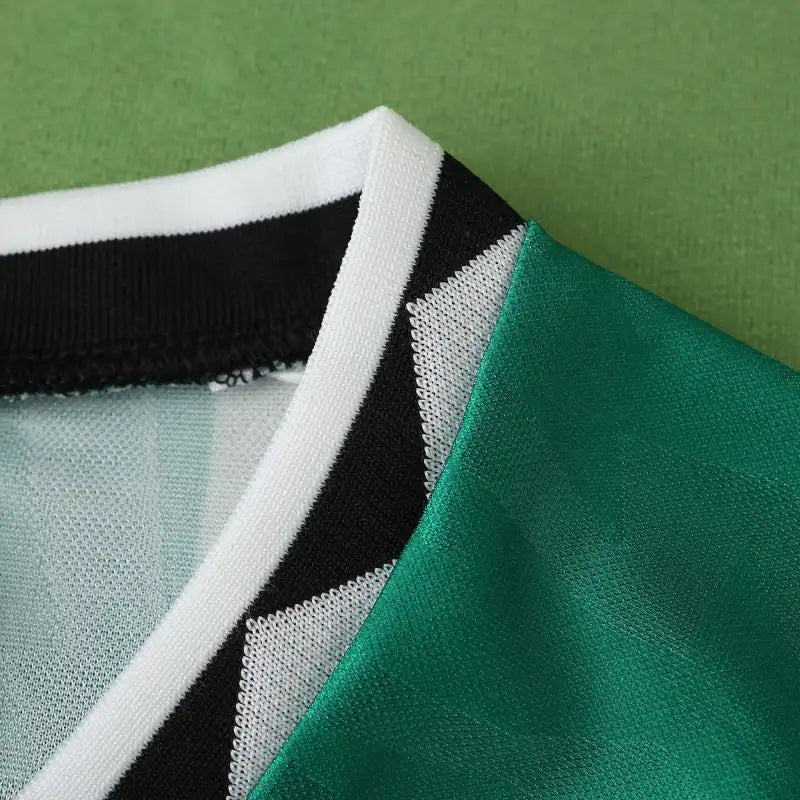 Nigeria National Team 1996 Away Retro Jersey – White & Green Olympic Gold Fan Version
