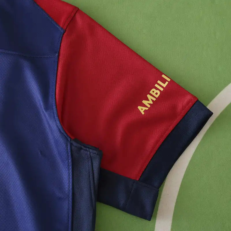 FC Barcelona x Spotify 2024/25 Home 125th Anniversary Fan Version Soccer Jersey