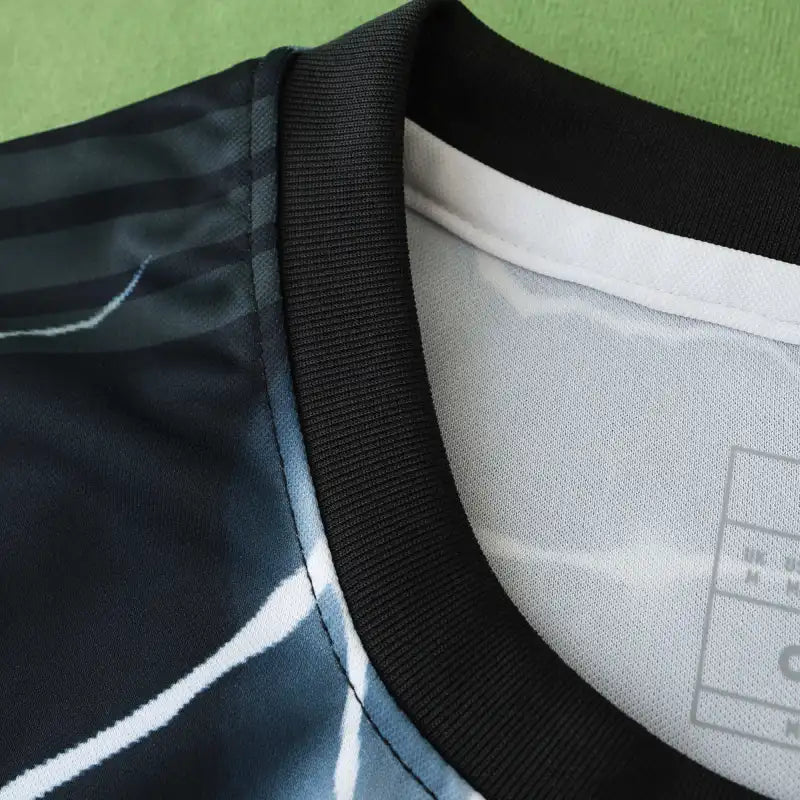 Real Madrid 2024/25 Black Panther Lightning Concept Jersey – Dark Power Adidas Fan Version