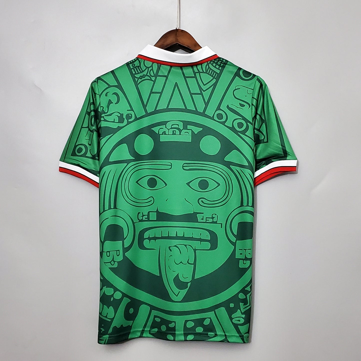 Mexico 1998 World Cup Home Retro Jersey – Green | Aztec Sun Stone | ABA Sport | Copa Mundial Francia 98