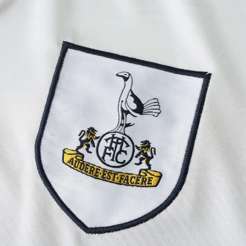 Tottenham Hotspur 1993-95 Home Retro Fan Jersey – White | Holsten | Classic Spurs 90s Premier League Shirt