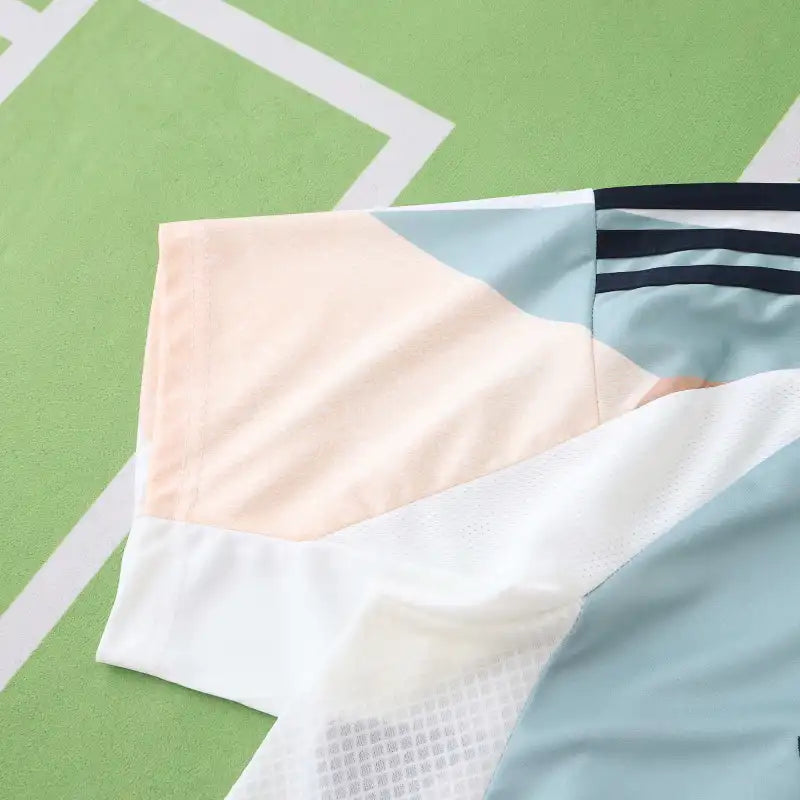 Spain National Team 2025/26 Away Fan Jersey – White Pastel Gradient | Adidas | Custom Name & Number