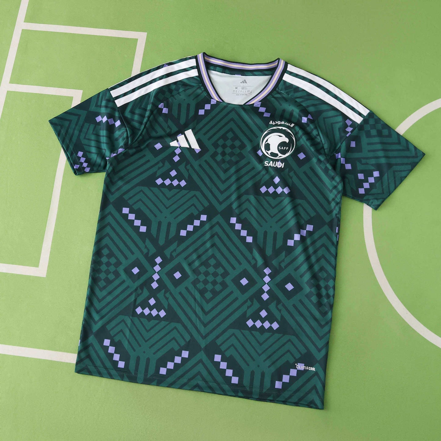 2026 FIFA World Cup Saudi Arabia Home Jersey – Green Eagles SAFF Fan Kit