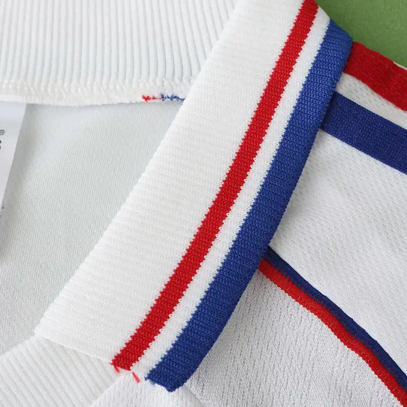 France 1998 World Cup Away Retro Fan Version Soccer Jersey