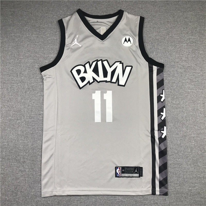Kyrie Irving #11 Brooklyn Nets Statement Edition Swingman Jersey – Gray BKLYN Jordan Brand