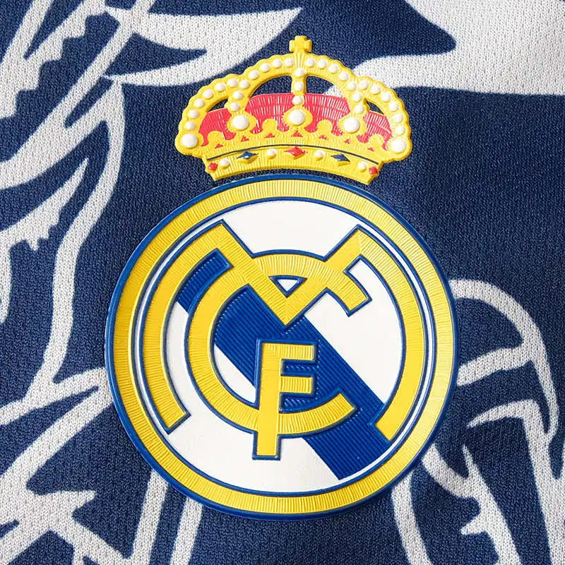 Real Madrid 2023/24 Chinese Dragon Jersey – Navy Blue White Adidas Fan Version