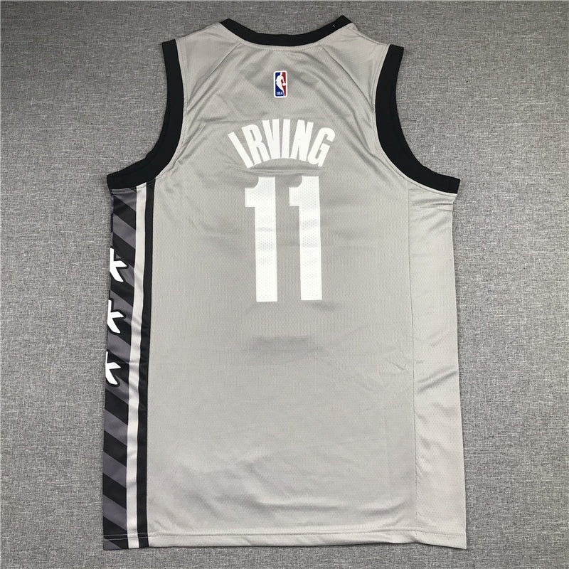 Kyrie Irving #11 Brooklyn Nets Statement Edition Swingman Jersey – Gray BKLYN Jordan Brand