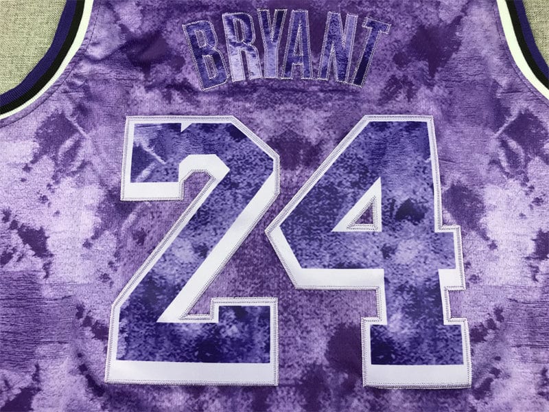 Kobe Bryant #24 Los Angeles Lakers Purple Camo Select Series Swingman Jersey – Tie-Dye