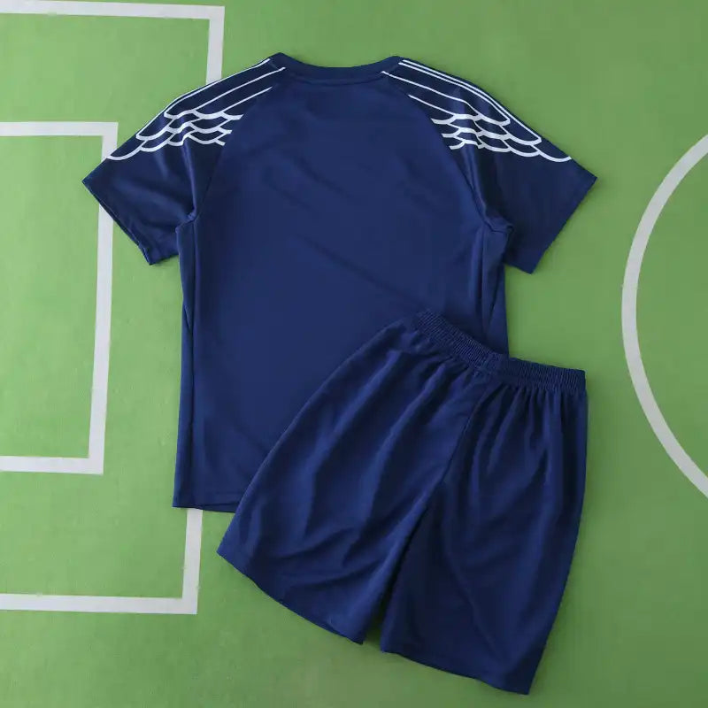 PSG Fourth Kids Kit 2024/25 | Youth Football Set | Kvaratskhelia Dembélé Hakimi