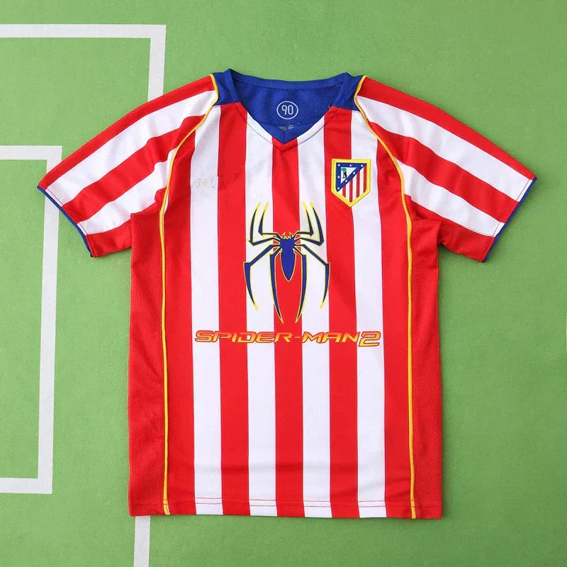 Atlético de Madrid Home Retro Kids Kit 2004/05