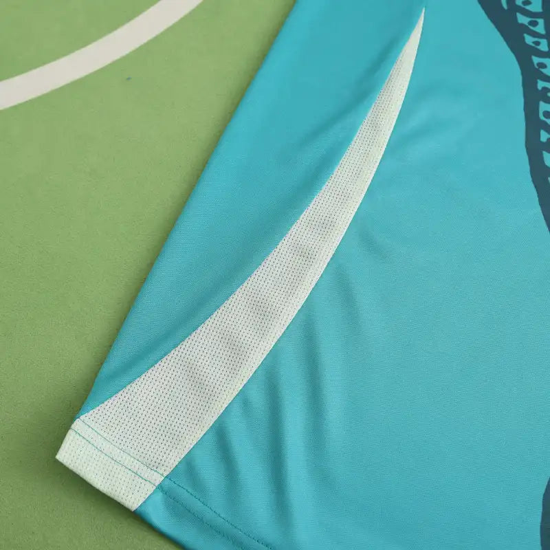 Mexico National Team 2024 Teal Training Jersey – Aztec Edition Fan Version