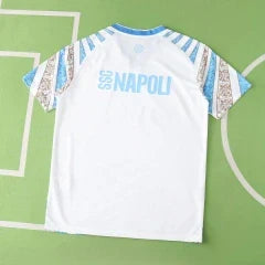 S.S.C. Napoli 25/26 Training Jersey – EA7 Fan Version (White)