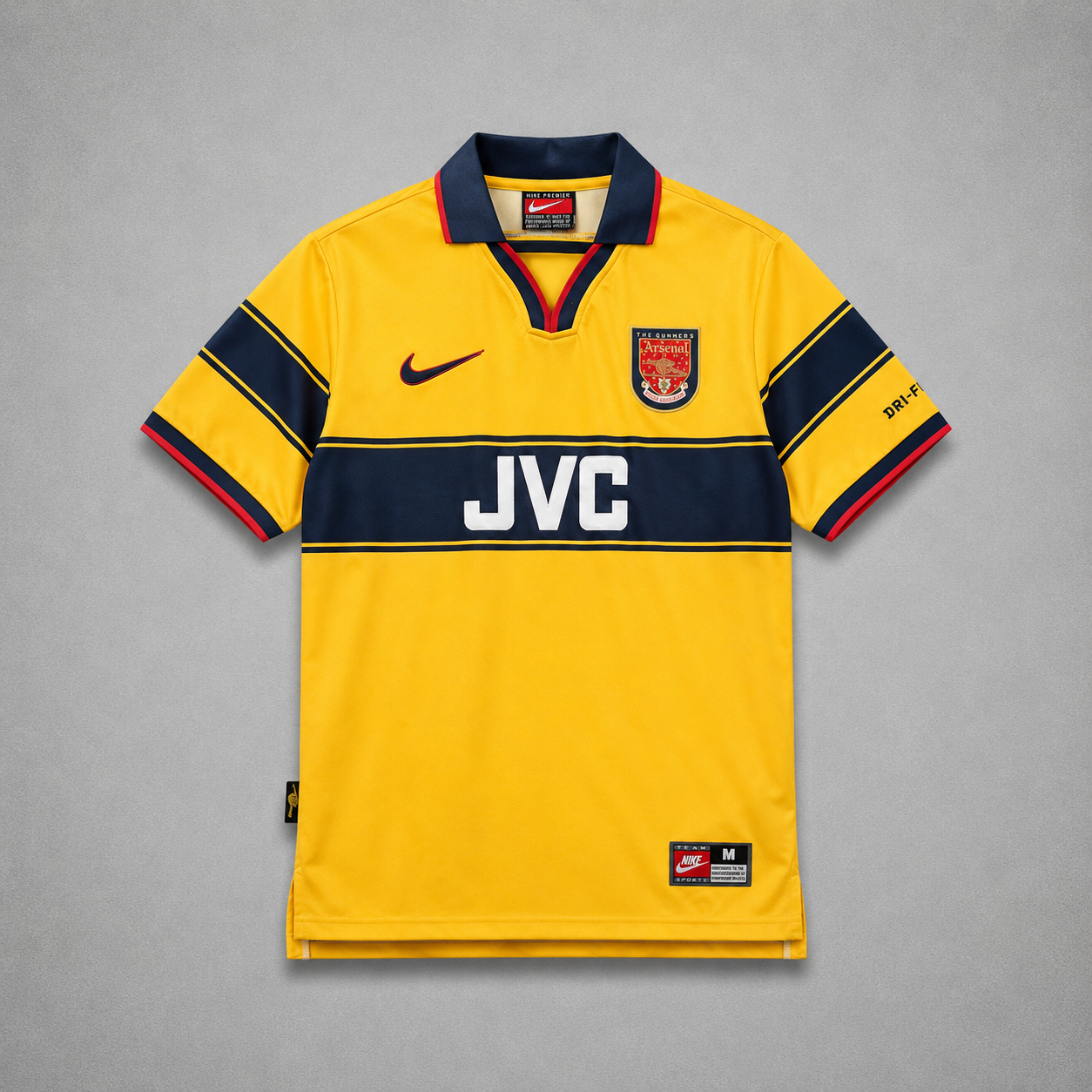 Arsenal 1997 - 99 Away Jersey