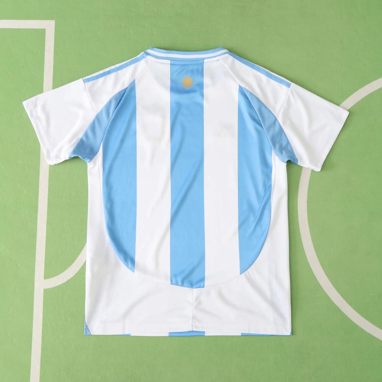 Argentina Home Kids Soccer Jersey 2024 — Children's Fan Version