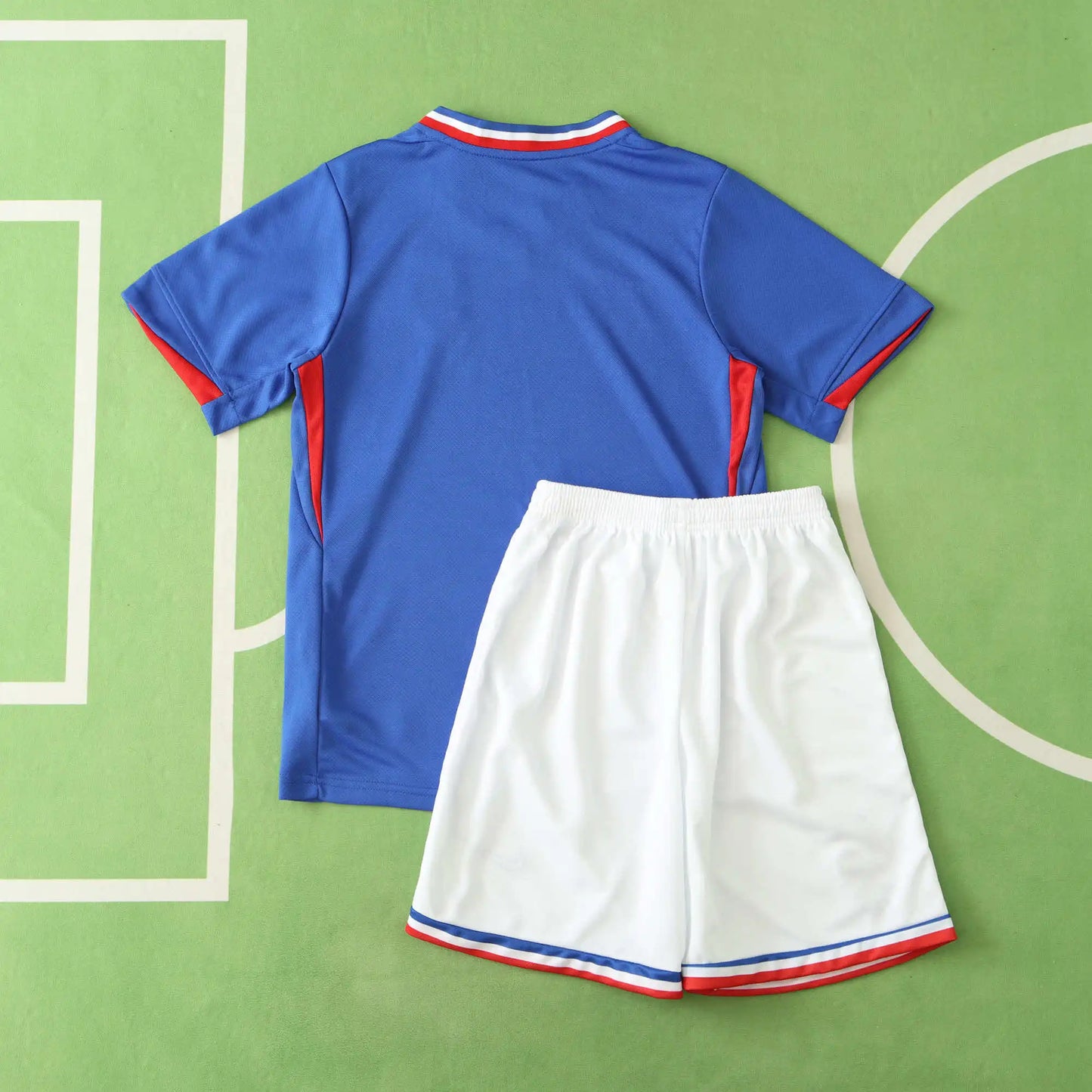 France 2024 UEFA Euro Home Kids Soccer Jersey Kit – Custom Name & Number