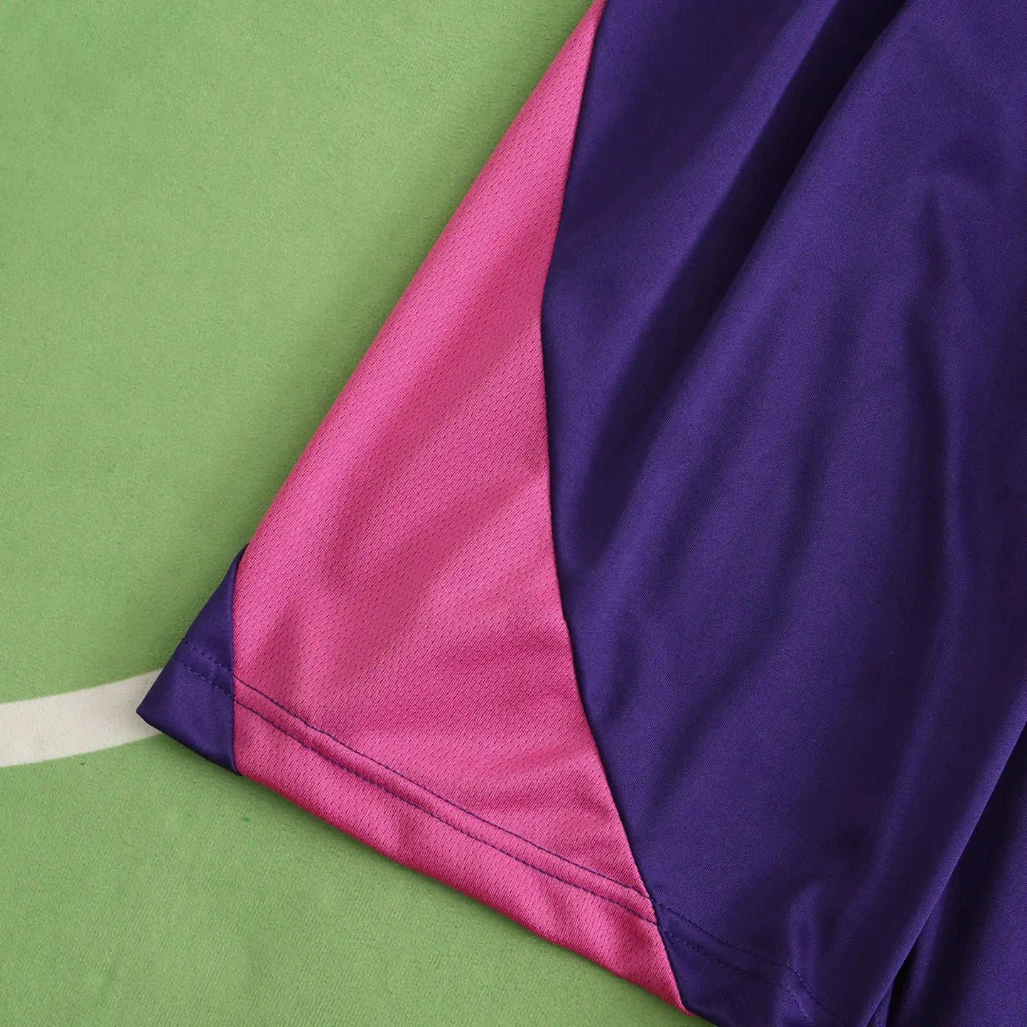 Germany Away Shorts 2024 – Purple & Pink Euro 2024 Fan Version Football Shorts