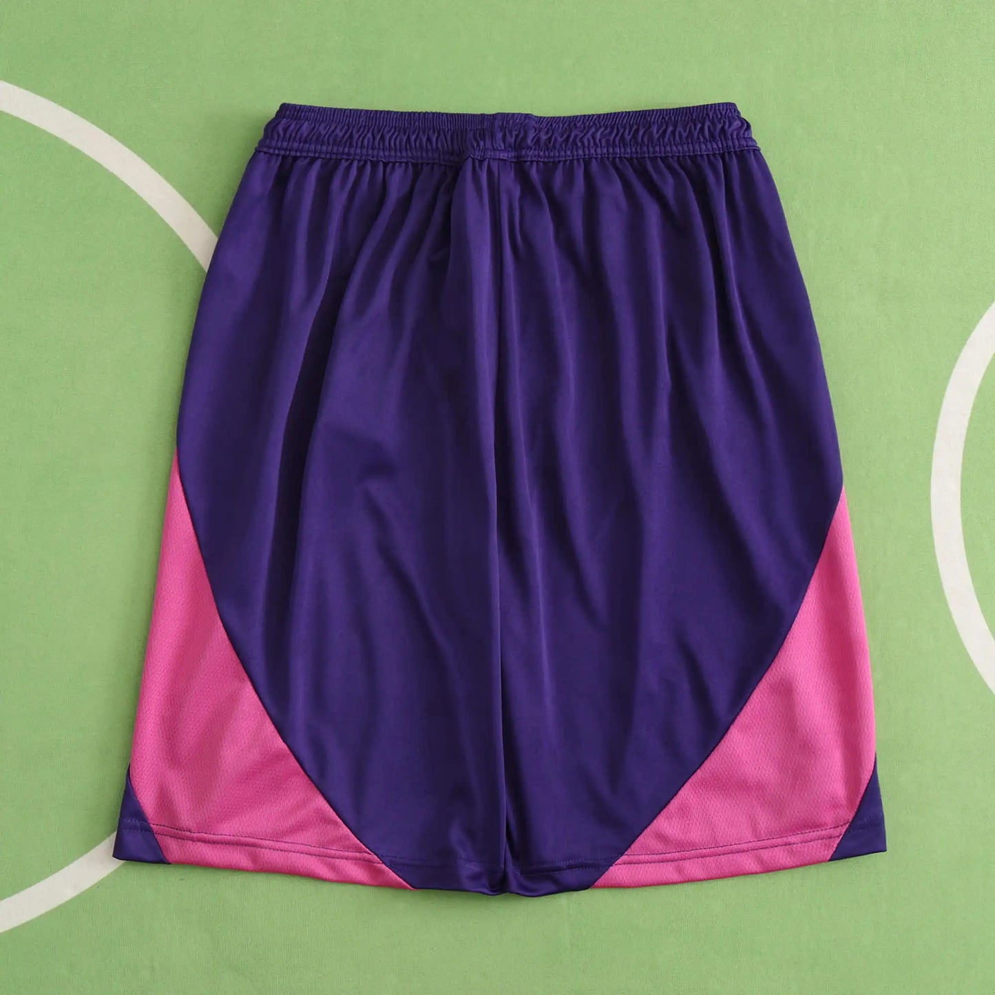Germany Away Shorts 2024 – Purple & Pink Euro 2024 Fan Version Football Shorts