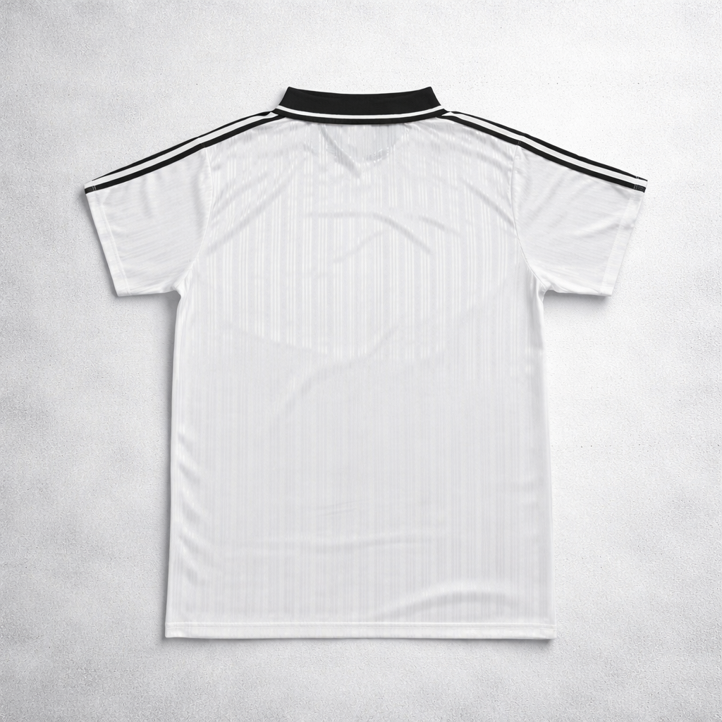 Oasis x Adidas Live '25 Football Jersey – White & Black