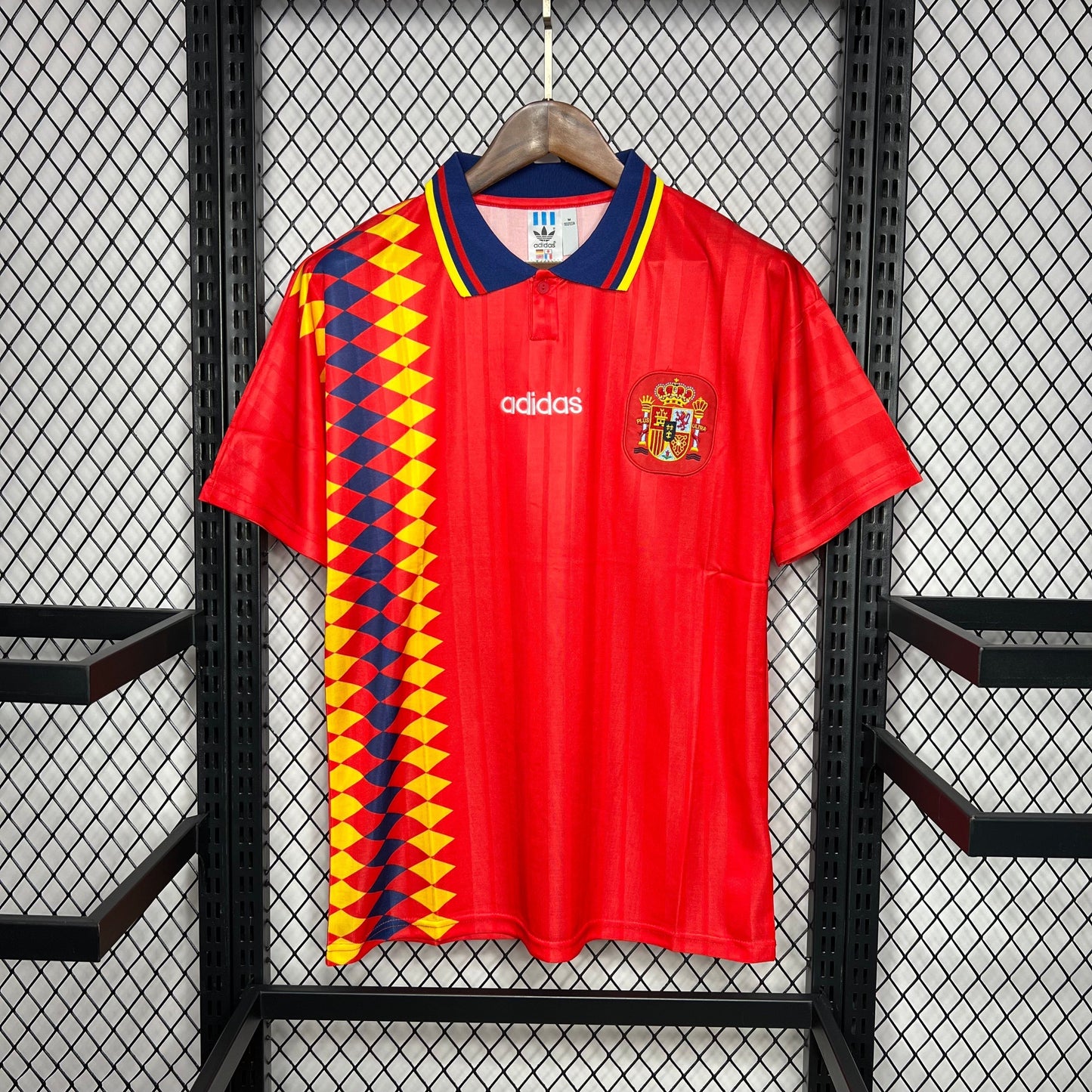 Spain 1994 Home Retro Soccer Jersey – Adidas La Roja World Cup Kit