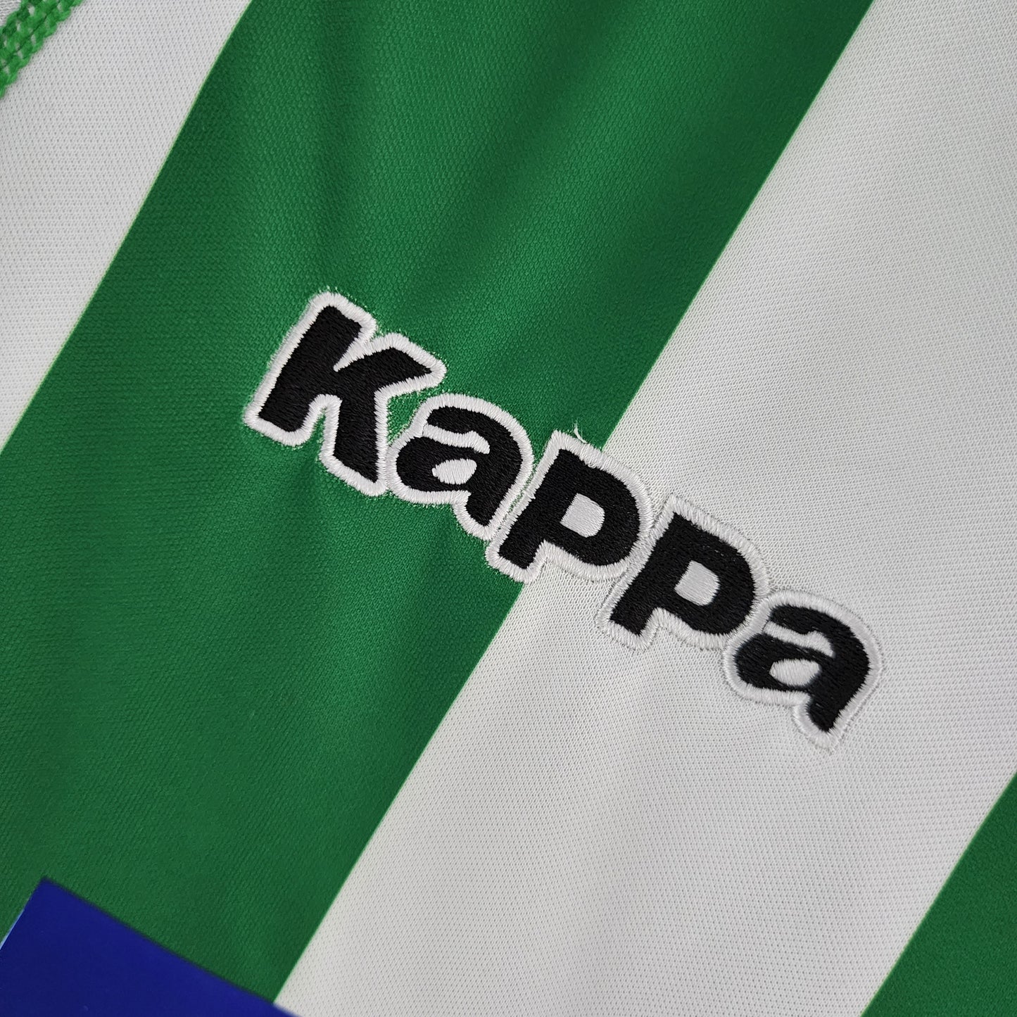 Real Betis 2001-02 Home Jersey – Green & White Stripes Kappa El Monte Retro La Liga Football Shirt | Classic Andalusia Betis Kit