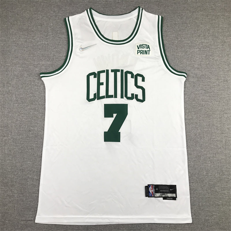 Jaylen Brown #7 Boston Celtics White Association Edition Swingman Jersey – NBA Men's