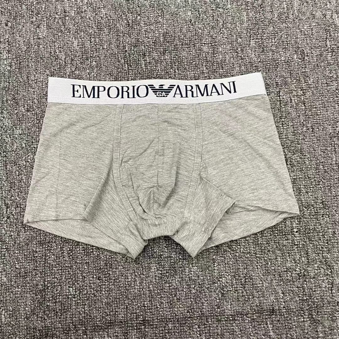 Emporio Armani Orange White Letter Waistband Boxer Briefs, image 7