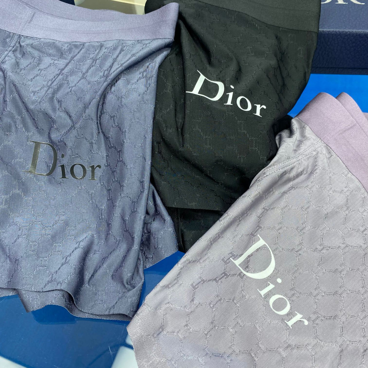 Dior Boxed Grey Blue Green Wordmarks Boxer Briefs, image 3